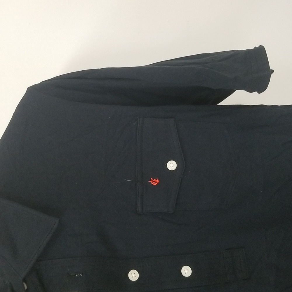 LIKE NEW MENS BLACK CRIQUET POLO